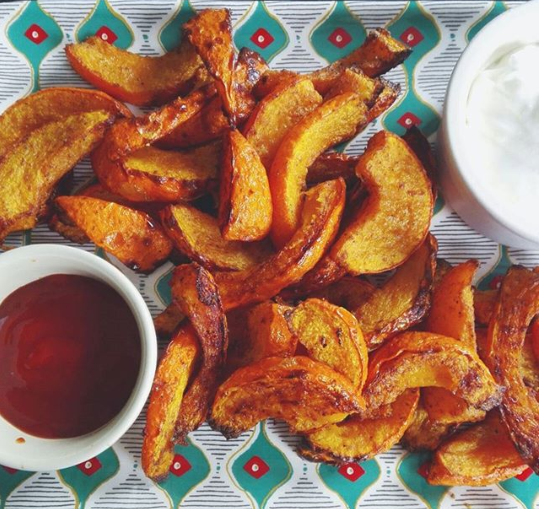 Pumpkin wedges Pumpkin wedges